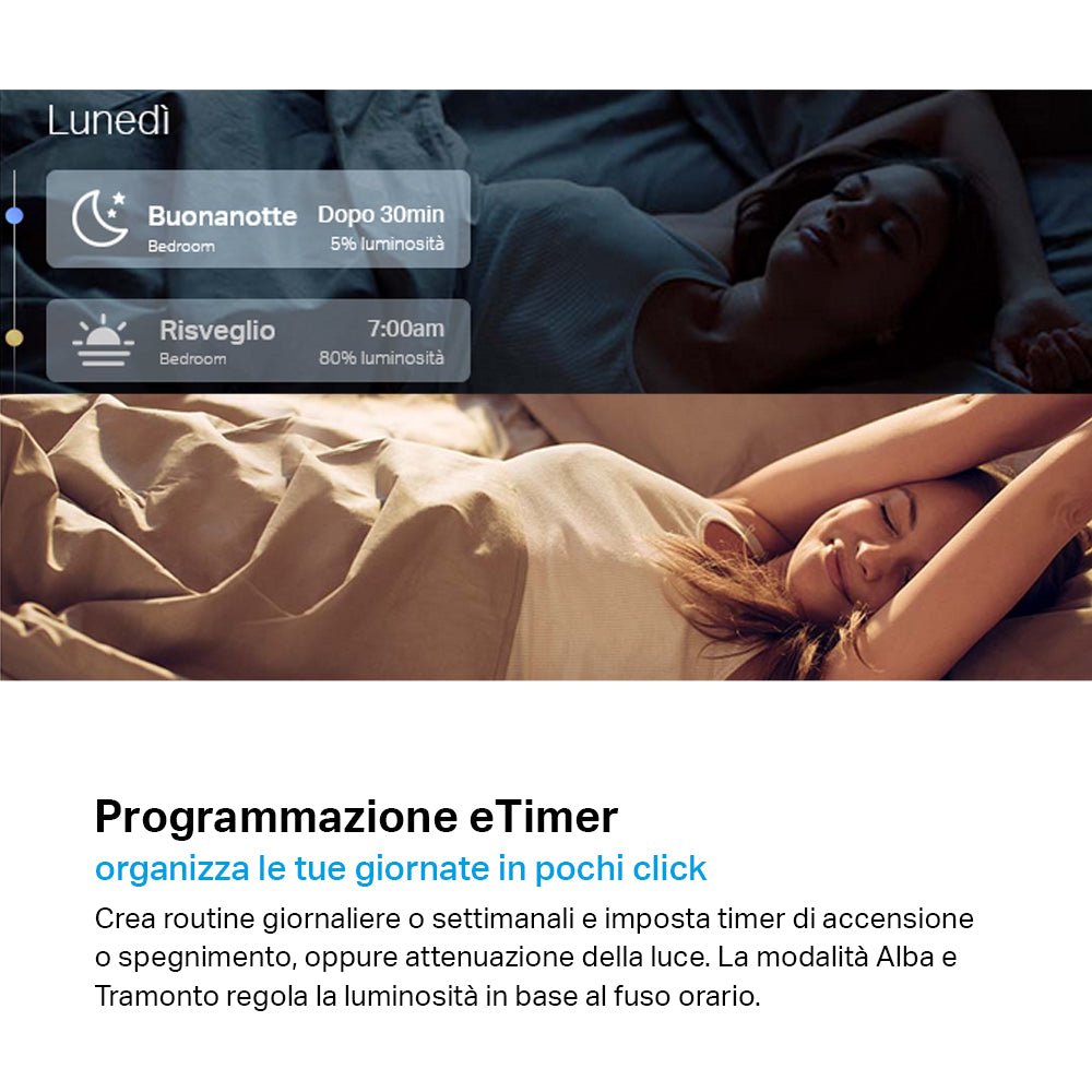 Tapo L530E Lampadina LED Smart Wi-Fi Multicolore E27, Controllo Vocale con Alexa, 4pz