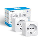 Tapo P105 Presa Smart Wi-Fi Italiana Tipo C-F-L 10A, Controllo Vocale con Alexa, 2pz