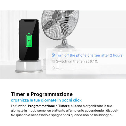 Tapo P300 Ciabatta Smart WiFi 3 Prese Controllo Separato USB 18W Alexa
