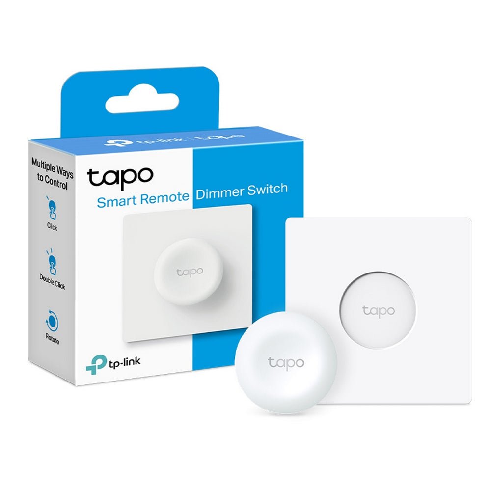 Tapo S200D Tasto Smart con Piastra a Muro, ⚠️Tapo Hub Necessario