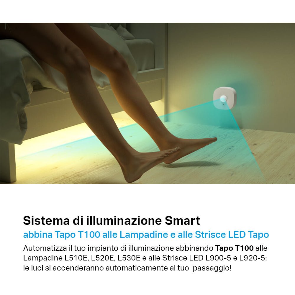 Tapo T100 Sensore di Movimento, ⚠️Tapo Hub Necessario