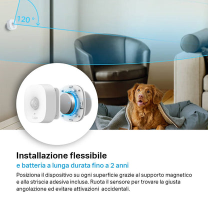Tapo T100 Sensore di Movimento, ⚠️Tapo Hub Necessario