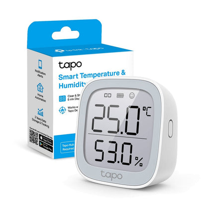 Tapo T315 Sensore di Temperatura e Umidità con Monitor, ⚠️Tapo Hub Necessario