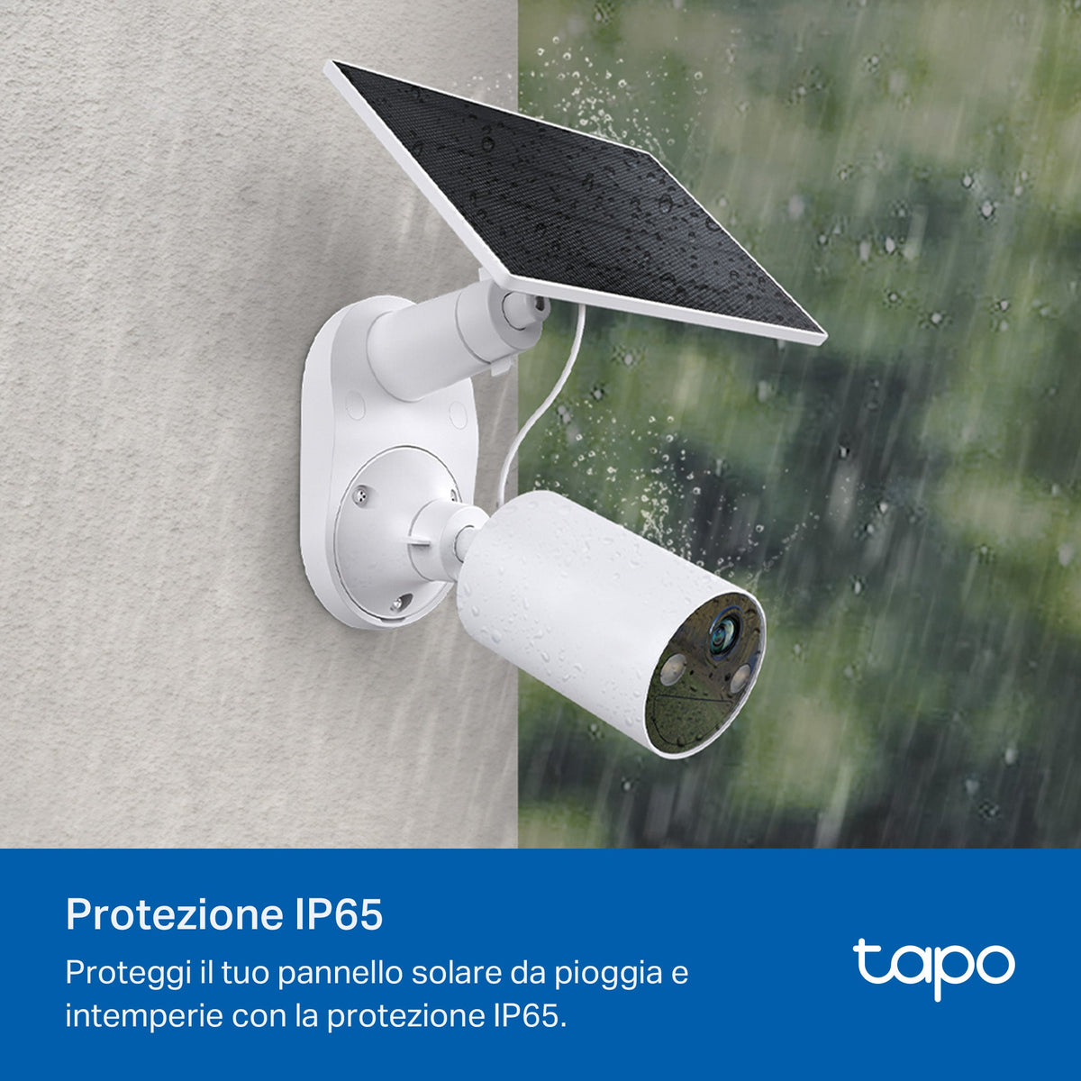 Tapo A201 Pannello Solare 2.5W 5.2V per Telecamere Batteria Cavo 4m