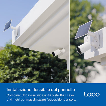 Tapo A201 Pannello Solare 2.5W 5.2V per Telecamere Batteria Cavo 4m