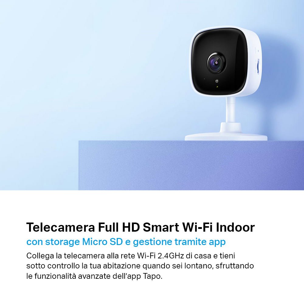 Tapo C100 Telecamera Wi-Fi Interno 1080P FHD