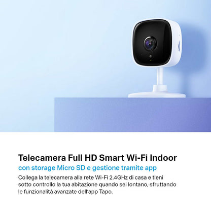Tapo C100 Telecamera Wi-Fi Interno 1080P FHD