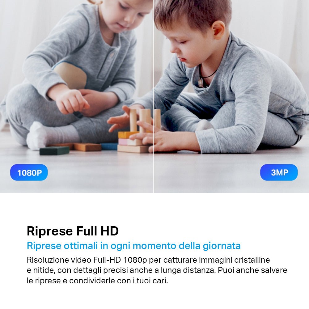 Tapo C110 Telecamera Wi-Fi Interno 2K 3MP