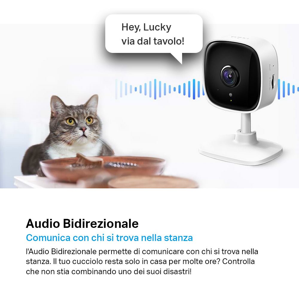 Tapo C110 Telecamera Wi-Fi Interno 2K 3MP
