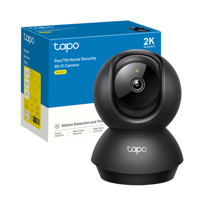 Tapo C211 Telecamera Wi-Fi Interno 2K 3MP, 360° Visuale, Nero