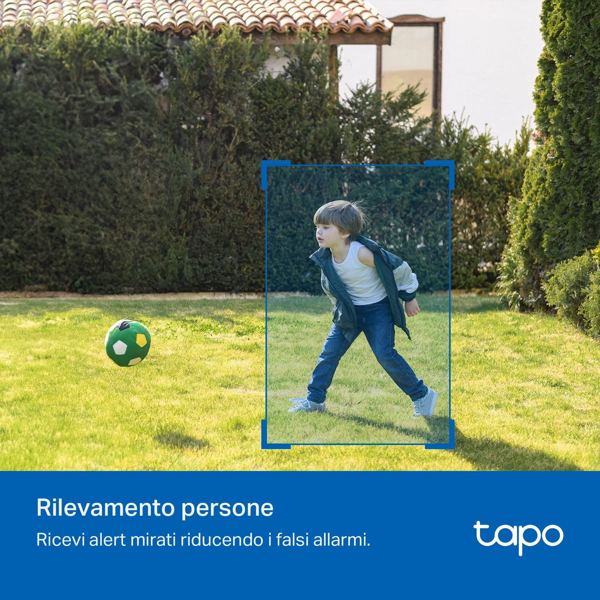 Tapo C410 Telecamera Wi-Fi Esterno a Batteria 2K 3MP, Visione Notturna a Colori