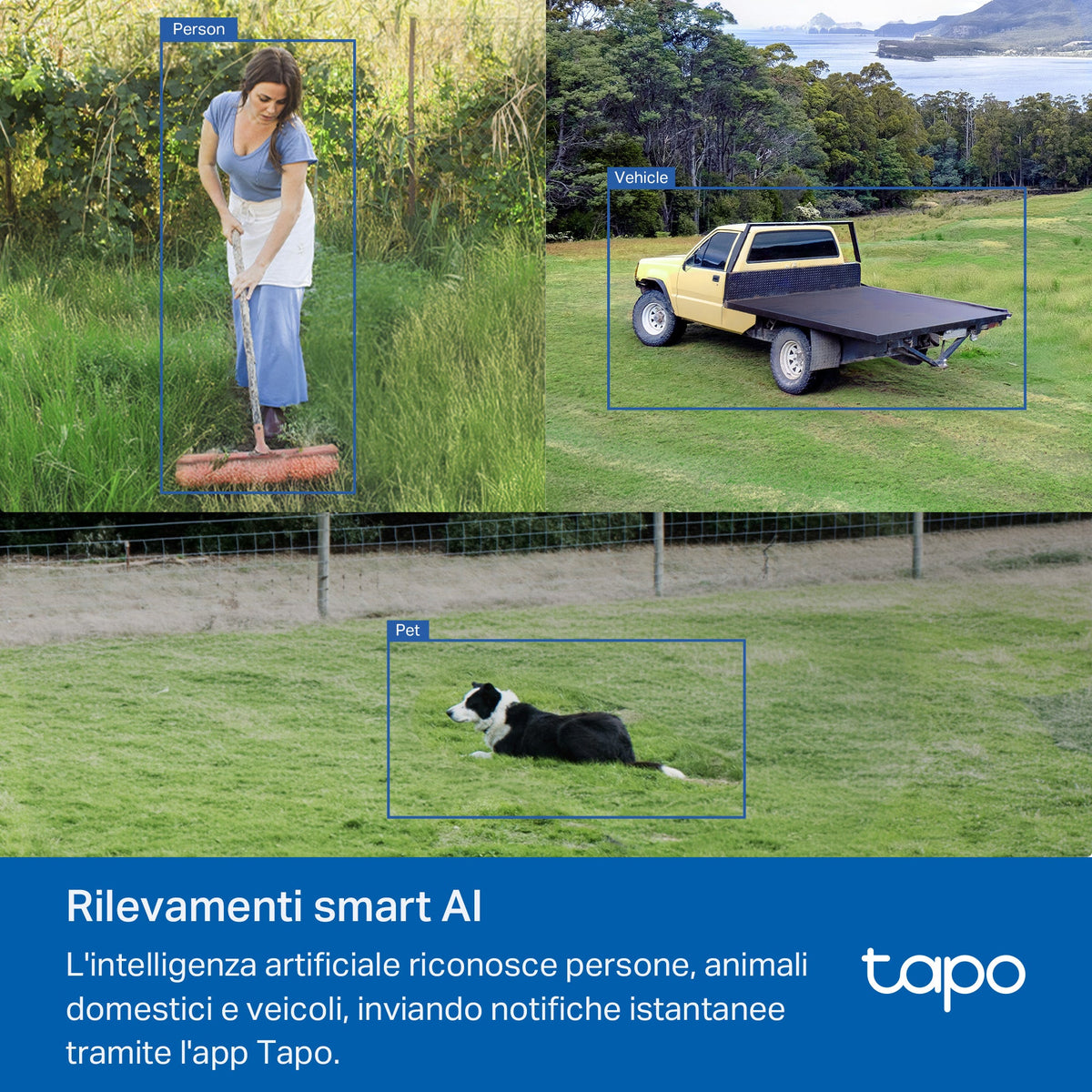 Tapo C501GW Telecamera 4G LTE Esterno FHD, Slot SIM, 360° PTZ, PoE