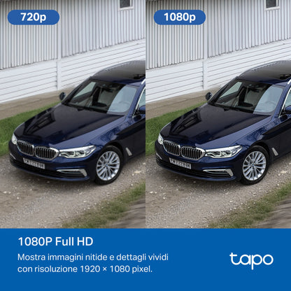 Tapo C501GW Telecamera 4G LTE Esterno FHD, Slot SIM, 360° PTZ, PoE