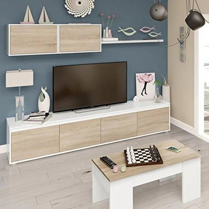 Wohnzimmer Couchtisch 100x50x45h Kanadisch Weiß