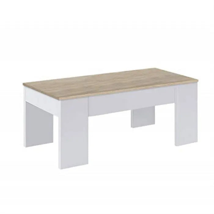 Wohnzimmer Couchtisch 100x50x45h Kanadisch Weiß