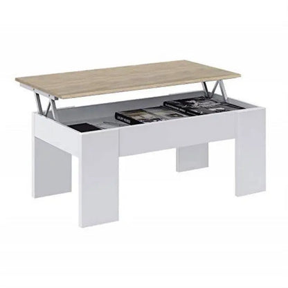 Wohnzimmer Couchtisch 100x50x45h Kanadisch Weiß
