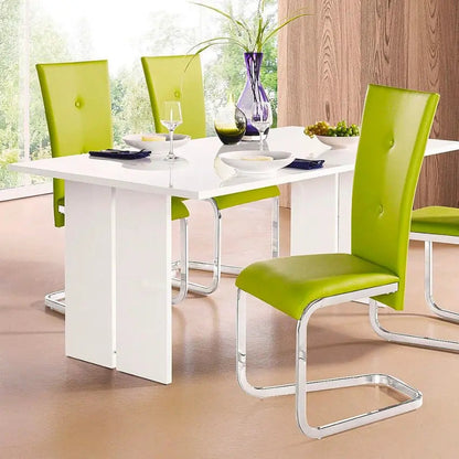 Modern design table BOLOGNA - Gloss white