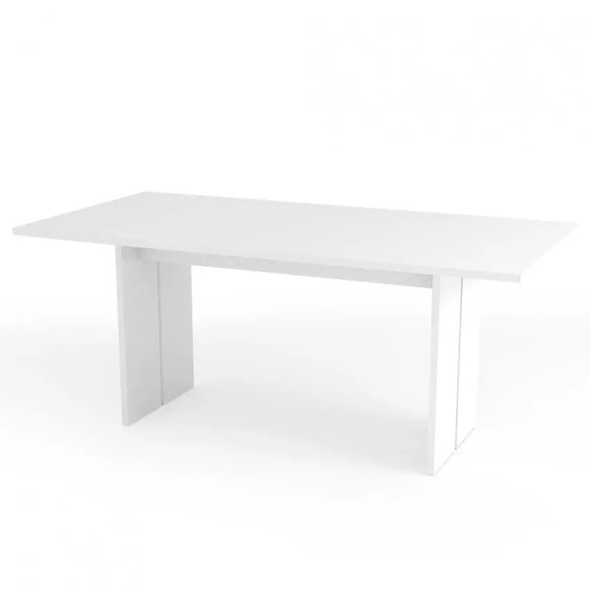 Modern design table BOLOGNA - Gloss white