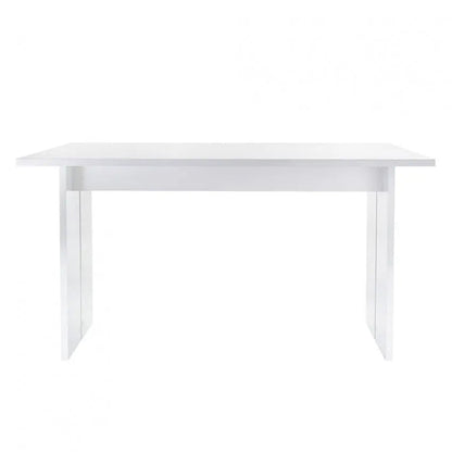 Modern design table BOLOGNA - Gloss white