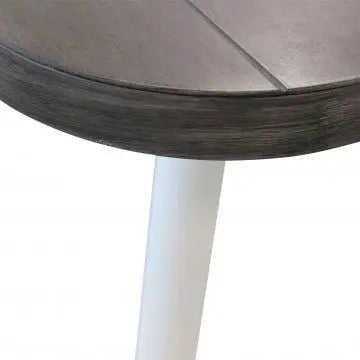 Tavolo Granada - Alluminio Bianco con Piano Grigio 160x90 cm