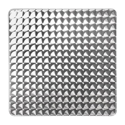 Wassersäulentisch: Stahl und Aluminium, 60x60x70 cm
