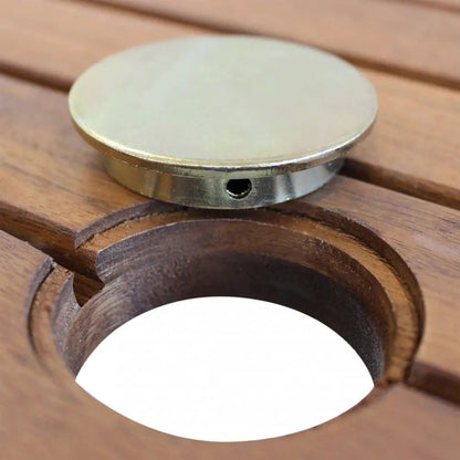 Tavolo pieghevole in legno di Acacia 150 x 80
