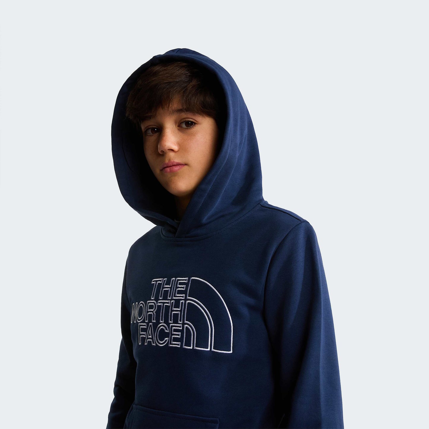 The North Face Drew Peak Light NF0A8GR88K21 Blu Felpa Girocollo Junior