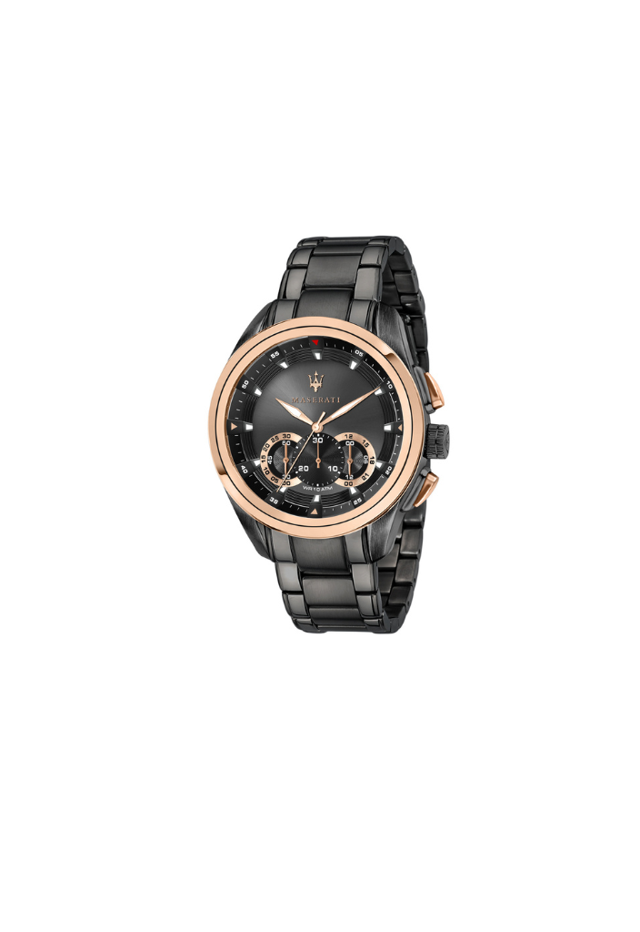 Maserati Traguardo 45mm CHR Gun Dial BR Gun