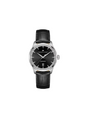 Hamilton Jazzmaster Automatic Black 40mm – black leather strap
