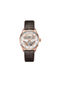 Hamilton Jazzmaster Open Heart Auto White – leather strap