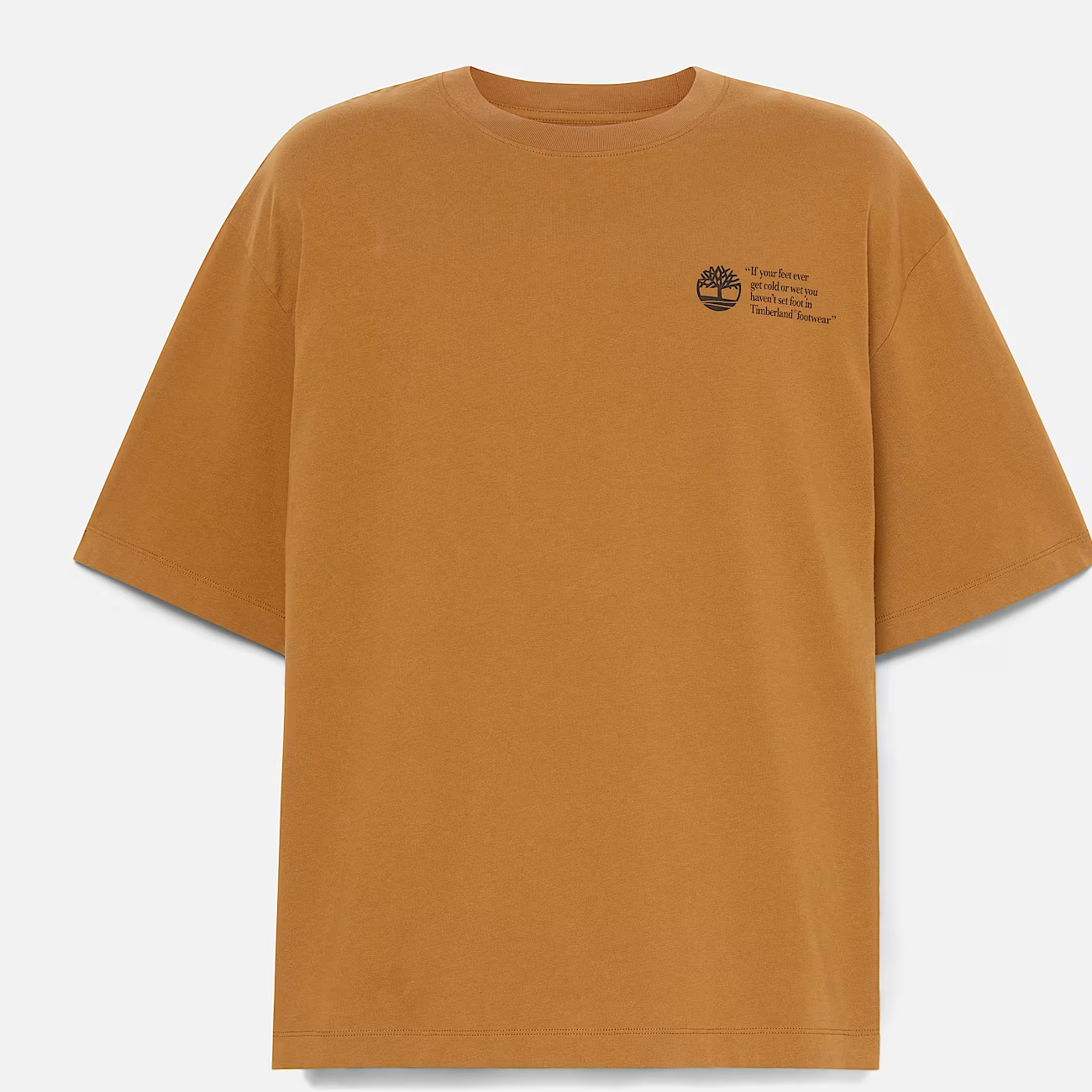 Timberland T-shirt Uomo Archive Boot TB0A5M8R EH2 Grano Scuro