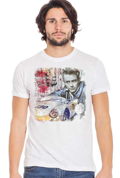 The Legend James Dean T-shirt Uomo Cotone