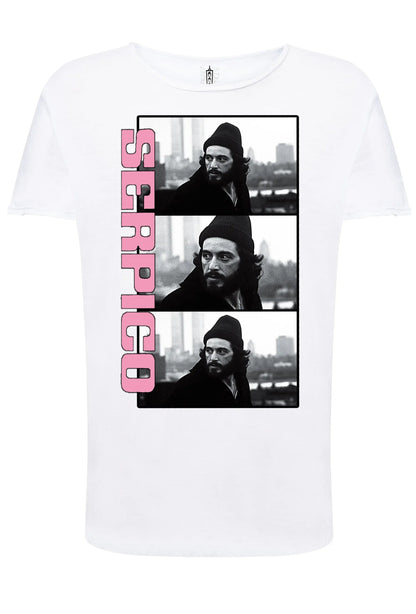 The Legend Serpico - T-Shirt Uomo Cotone Fiammato