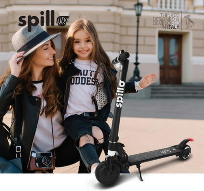 Icone The One Kids Spillo Elektroroller 150W Kinder Schwarz BT LED