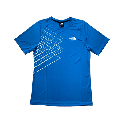 The North Face Maglietta manica corta da uomo in tessuto tecnico Graphic NF0A87JKXIJ blu adriatico
