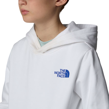 The North Face felpa con cappuccio da ragazzo Teen Redbox NF0A89H9FN4 bianco