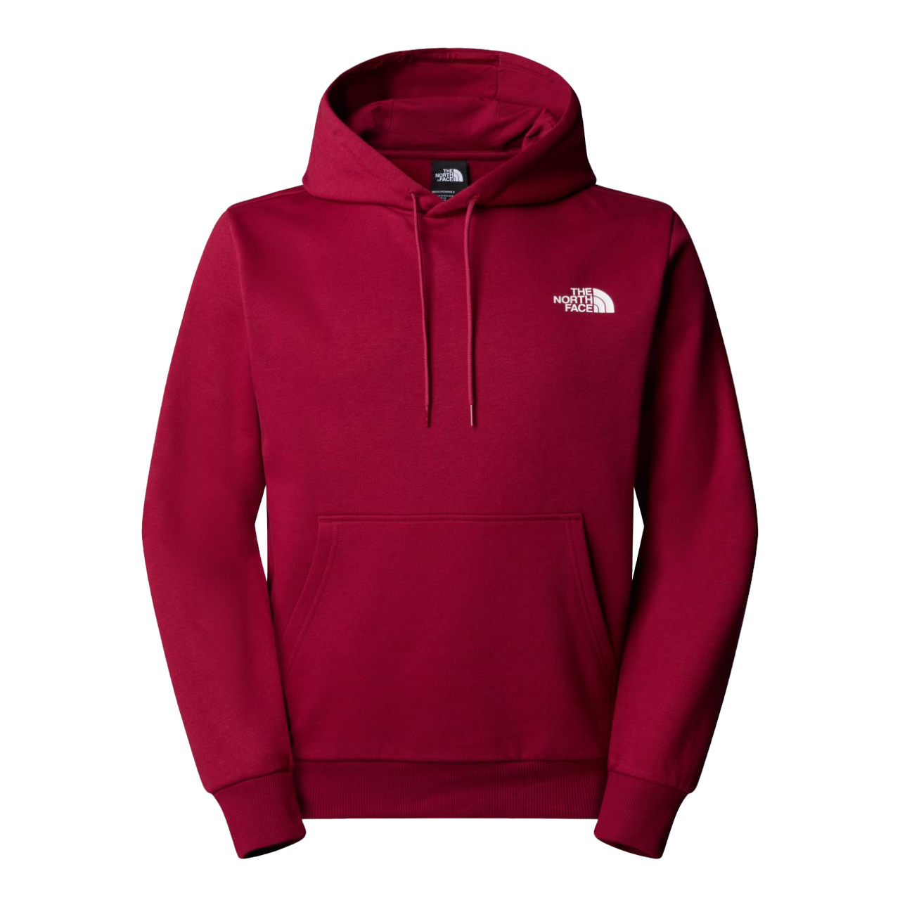 The North Face Felpa Cappuccio Donna Simple Dome NF0A89FC1X Rosso Barbabietola