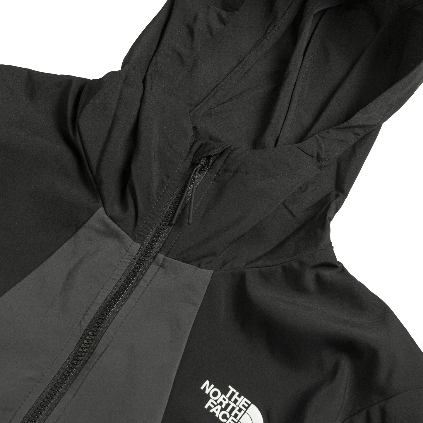 The North Face giacca antivento con cappuccio da uomo Wind Track NF0A87J2MN8 asfalto nero