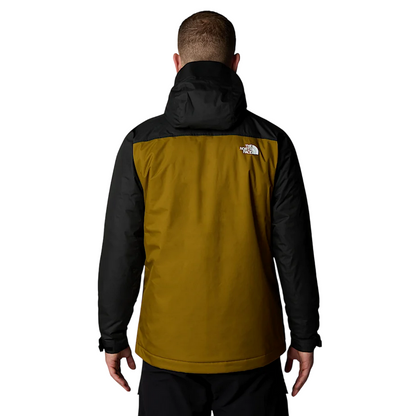 The North Face giubbotto imbottito da uomo Millerton NF0A3YFI5HO verde muschio-nero