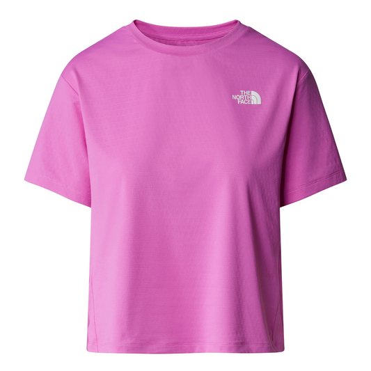 The North Face maglietta tecnica manica corta da donna per la corsa Flex Circuit NF0A87JVQIX1 violetto