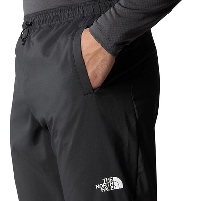 The North Face pantalone sportivo da uomo Wind Track NF0A87J60C5 grigio asfalto