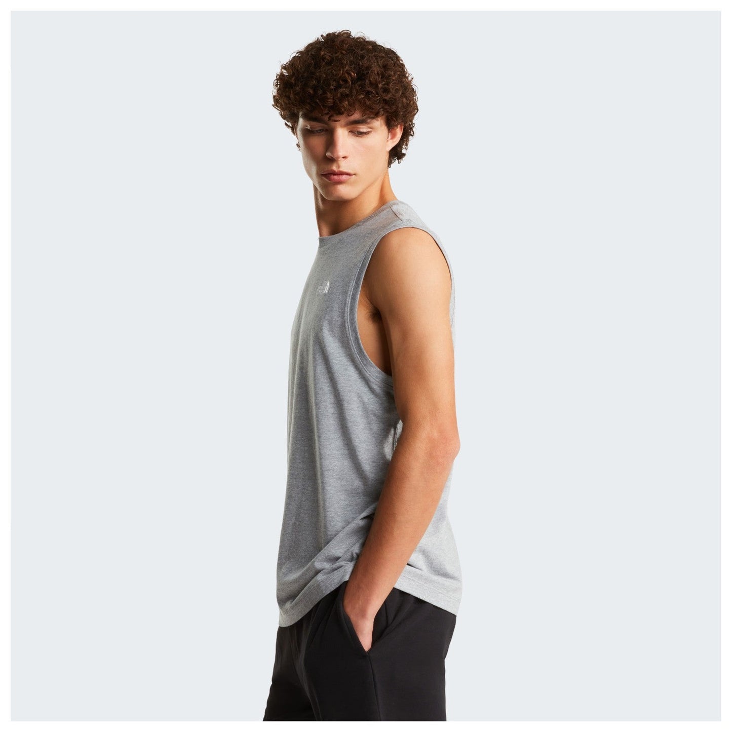 The North Face Canotta Evolution Simple Dome NF0A8FD4CQO Grigio Uomo