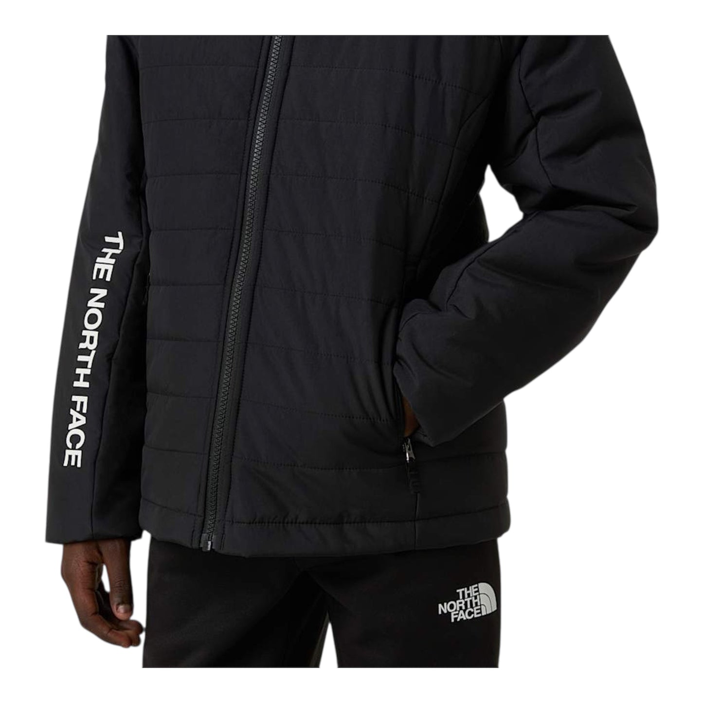 The North Face Giacca Never Stop Ragazzo NF0A89HRJK31 Nero Sintetico