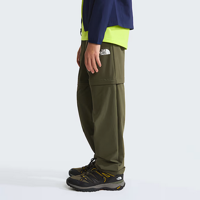 The North Face Teen Lightweight Hike NF0A8FYU21L New Taupe Green Pantalone Convertibile