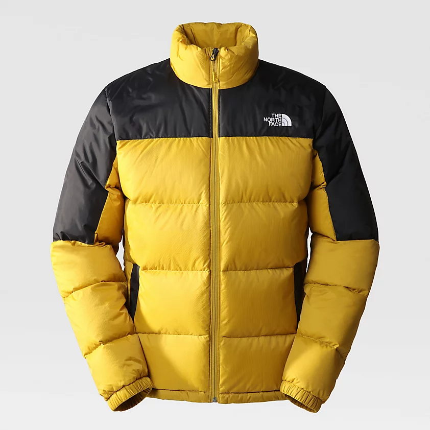 The North Face Piumino Diablo NF0A4M9J81U Mineral Gold – Piumino uomo, caldo, outdoor, antivento, nero-oro
