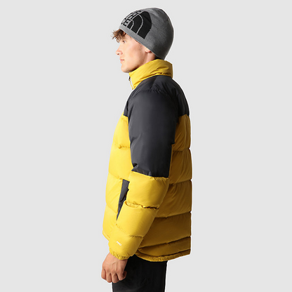 The North Face Piumino Diablo NF0A4M9J81U Mineral Gold – Piumino uomo, caldo, outdoor, antivento, nero-oro