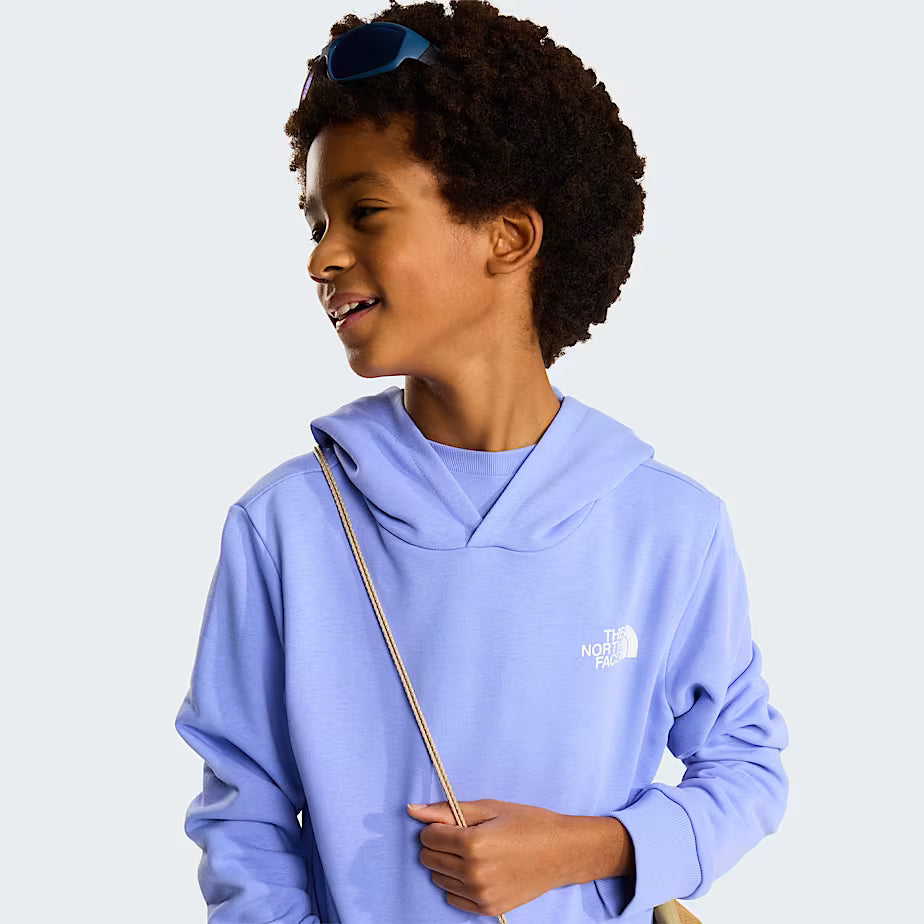 The North Face Felpa con cappuccio Simple Dome Light Regular da ragazzi NF0A8GR4G74 Periwinkle Glow