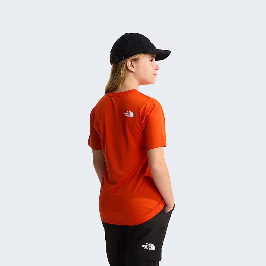 The North Face T-Shirt 24/7 Junior Lava Red - NF0A8DF2G6L