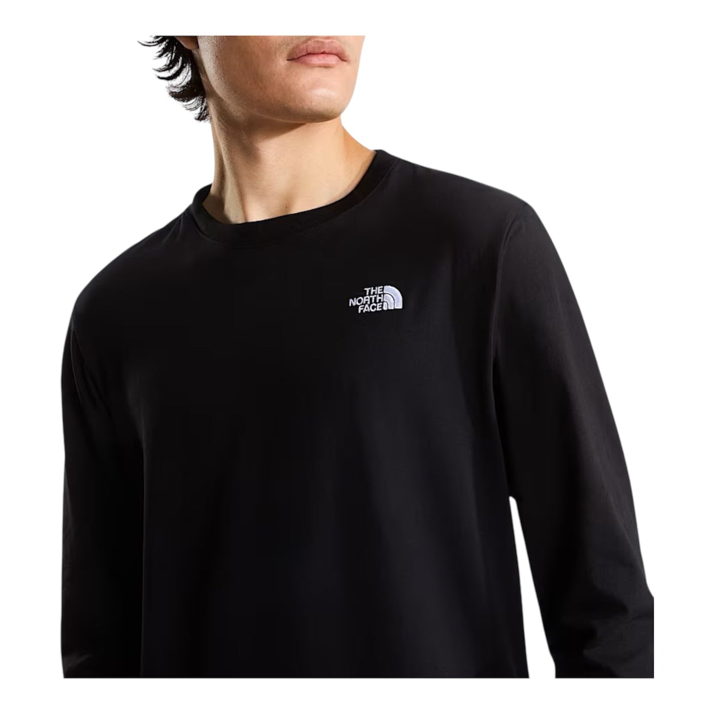 The North Face T-shirt Manica Lunga Evolution Simple Dome Uomo NF0A8EU3JK31 Nero