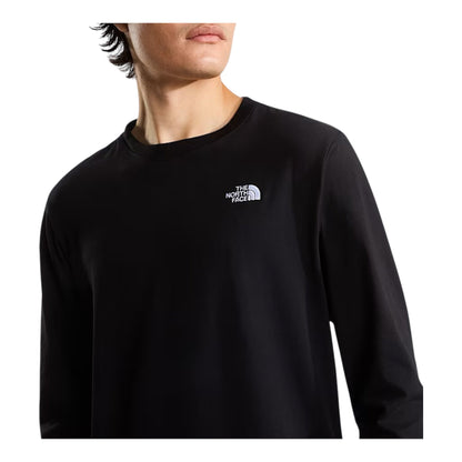 The North Face T-shirt Manica Lunga Evolution Simple Dome Uomo NF0A8EU3JK31 Nero